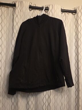 Black Zip-Up Jacket